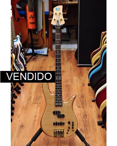 Fodera Victor Wooten Classic Monarch Flame Maple